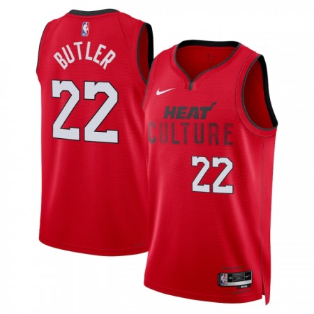 Dres Miami Heat Jimmy Butler Nike 2024-25 City Edition Crvena Swingman